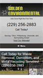 Mobile Screenshot of goldenenvironmental.org